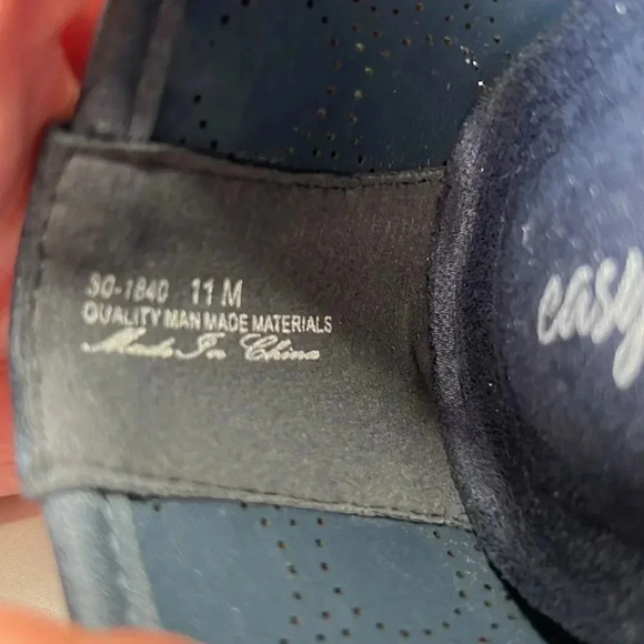 Easy Street size 11m navy ballet flats - Picture 4 of 4